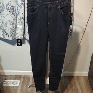 True Religion Blue Skinny Jeans with Classic Design